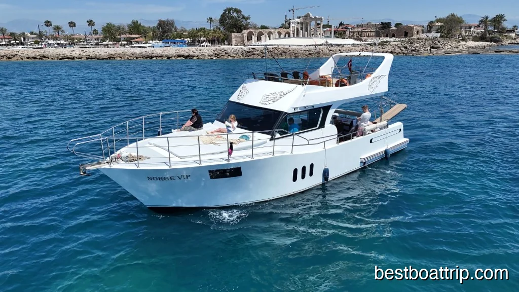 A private motor yacht for a day entirely on your terms.